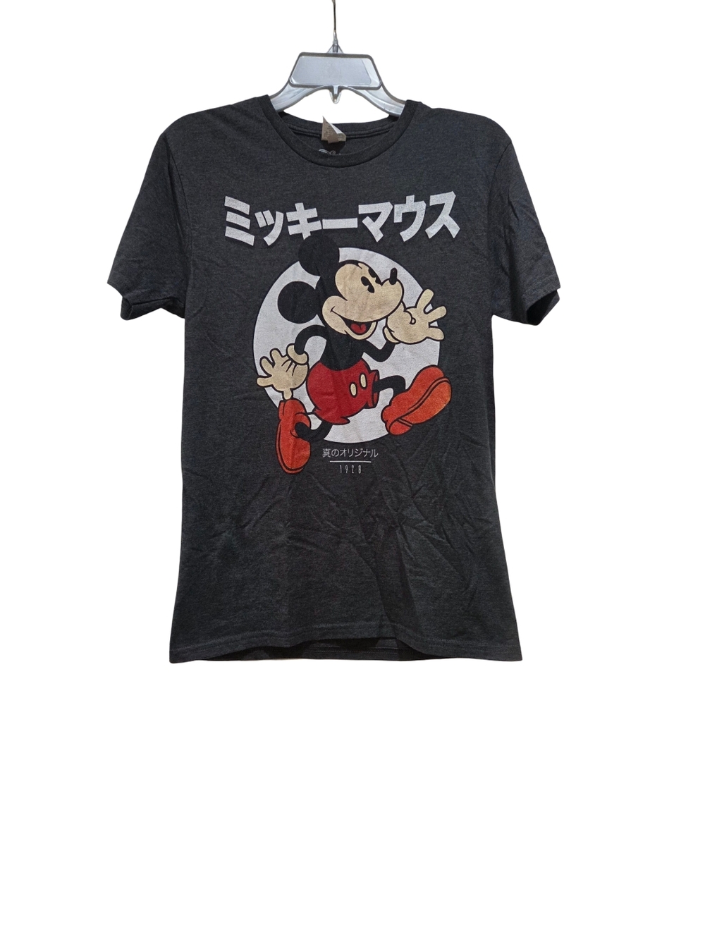 Disney Mickey Mouse Kanji Classic T-Shirt Men's Size Small GUC